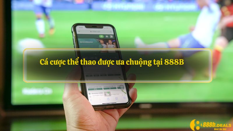 Cá cược thể thao được ưa chuộng tại 888B